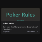 Poker Rules